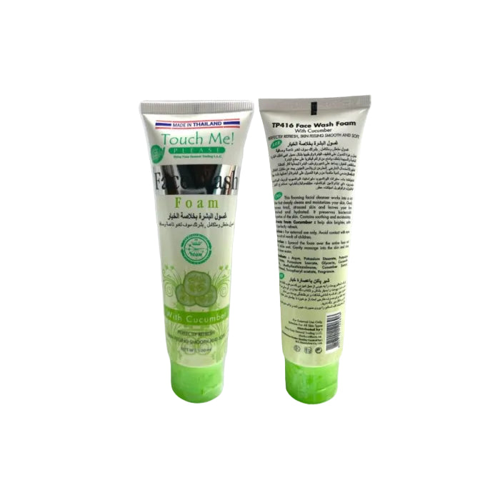 Touch Me Face Wash Foam With Cucumber - ZM Cosmetics