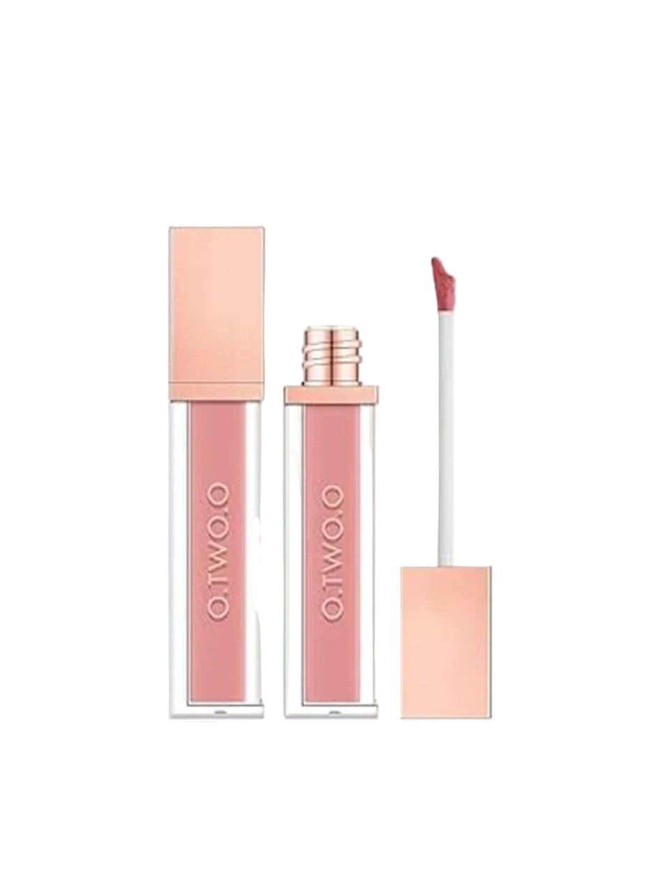 FASHIONISTADEAL O.TWO.O Heavy Mist Velvet Lipgloss (#10,CARAMEL CHESNUT RED) - ZM Cosmetics