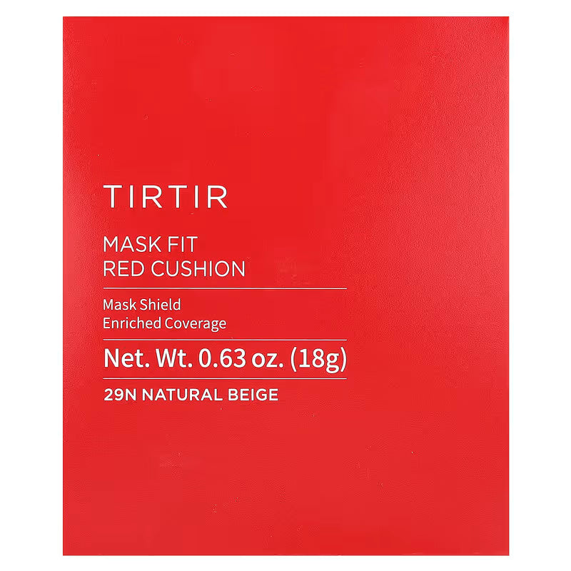 TIRTIR, Mask Fit Red Cushion, 29N Natural Beige, 0.63 oz (18 g)