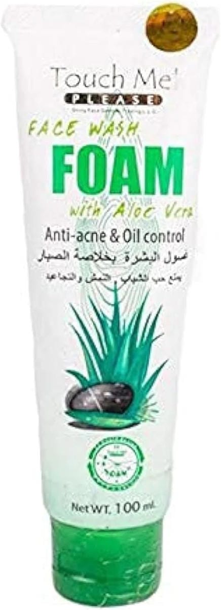 Touch Me Please Face Wash Foam Anti-acne & Oil Control with Aloe Vera - ZM Cosmetics