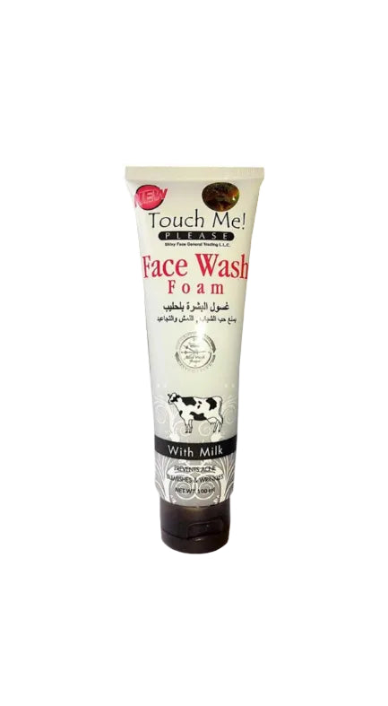 Touch Me Please Face Wash Foam with Milk - ZM Cosmetics