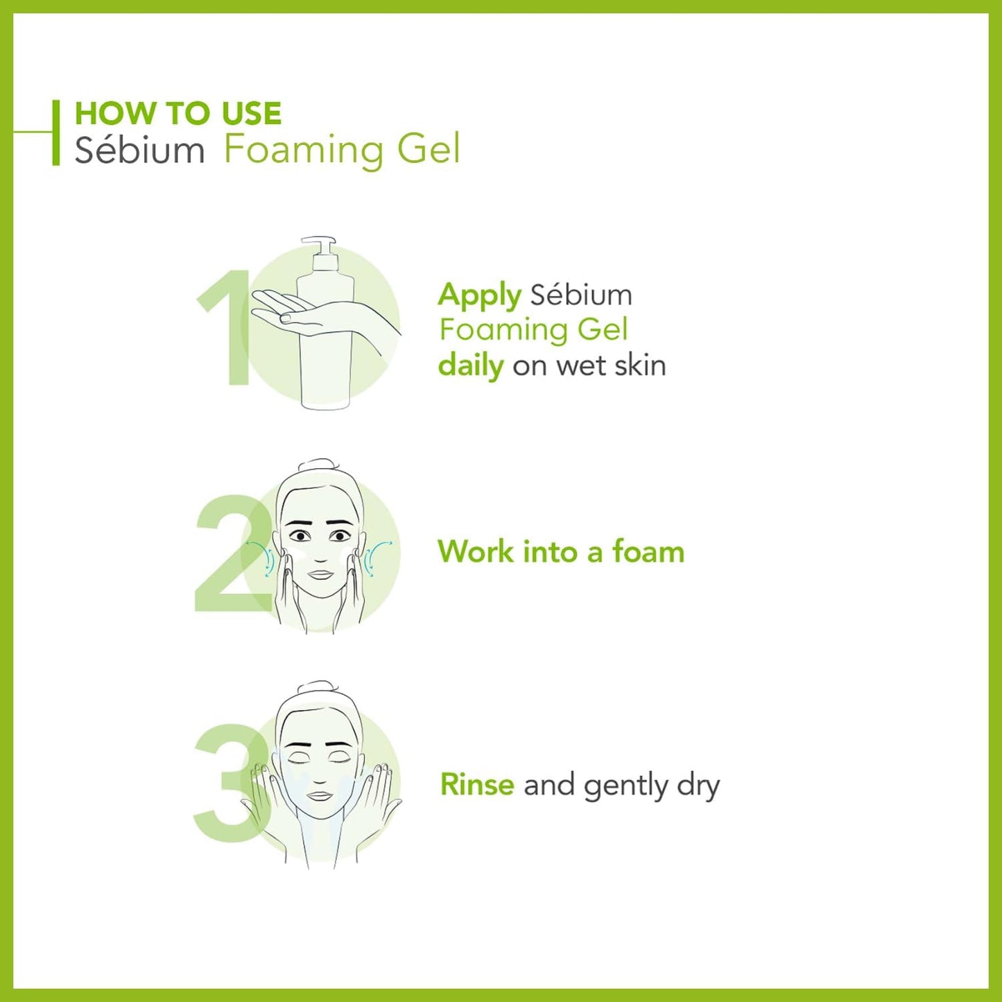 Sebium Purifying Cleansing Foaming Gel by for Unisex - ZM Cosmetics