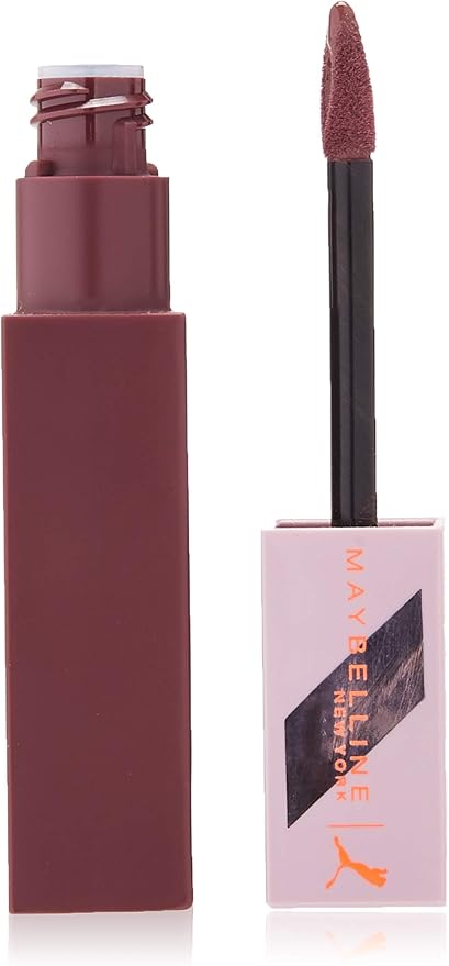 Maybelline New York Puma Edition Super Stay Matte Ink, Lipstick, 12 Unstoppable, 5ml