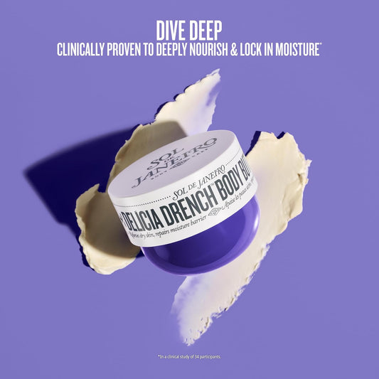 Sol de Janeiro Delícia Drench Body Butter for Intense Moisture and Skin Barrier Repair - ZM Cosmetics