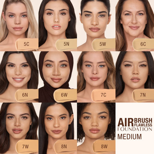 Charlotte Tilbury Airbrush Flawless Foundation 30ml (7 Neutral)