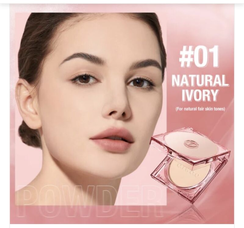 OTWOO Mist Mirror Locking Powder 01 Natural Ivory