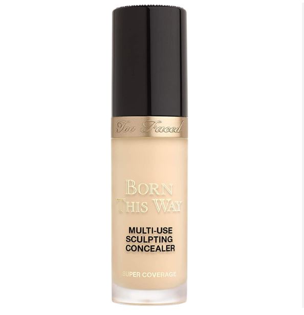 Too Faced Born This Way Multi-Use Sculpting Super Coverage Concealer - Vanilla, 15 ml (Pack of 1) - ZM Cosmetics