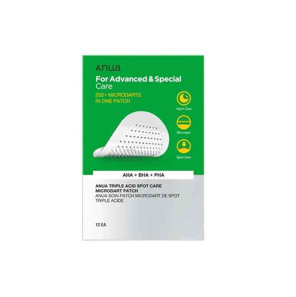 Anua Triple Acid Spot Care Microdart Patch 12ea