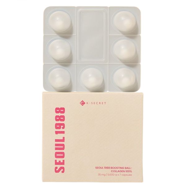 KSECRET - SEOUL 1988 Boosting Ball : Collagen 100% - 35mg x 7