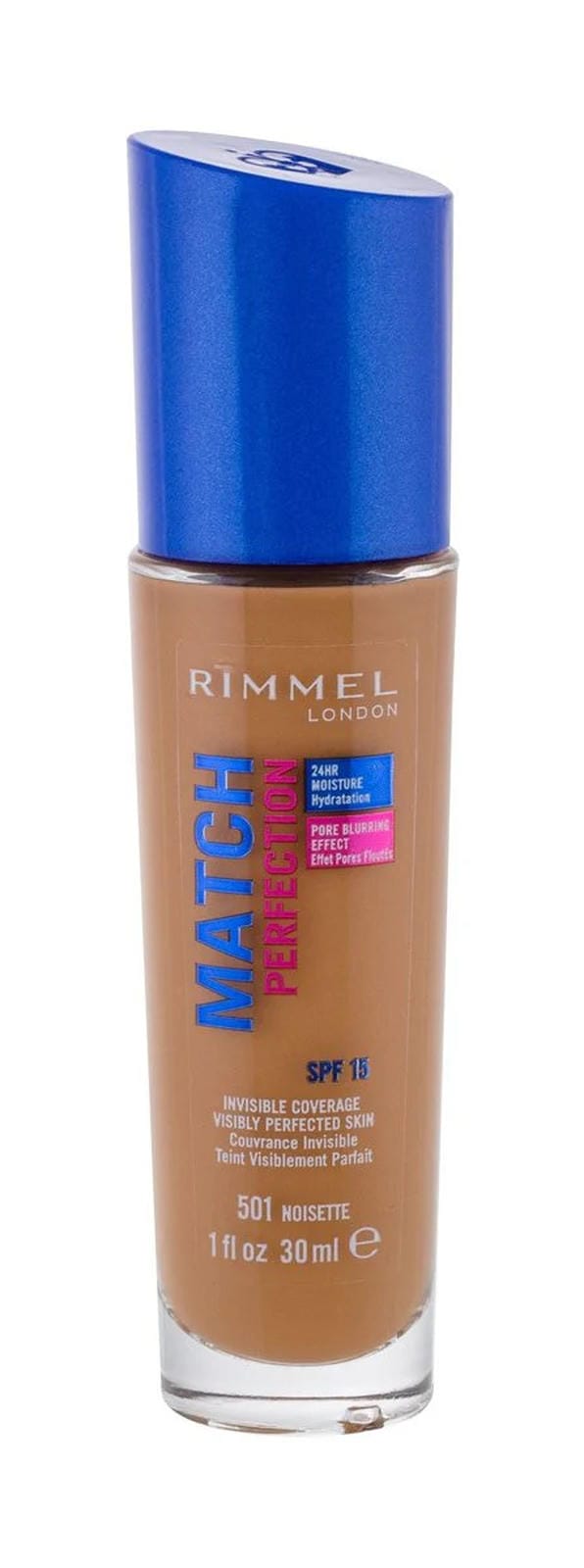 Rimmel Match Perfection Liquid Make-Up SPF 20 Farbton 501 Noisette