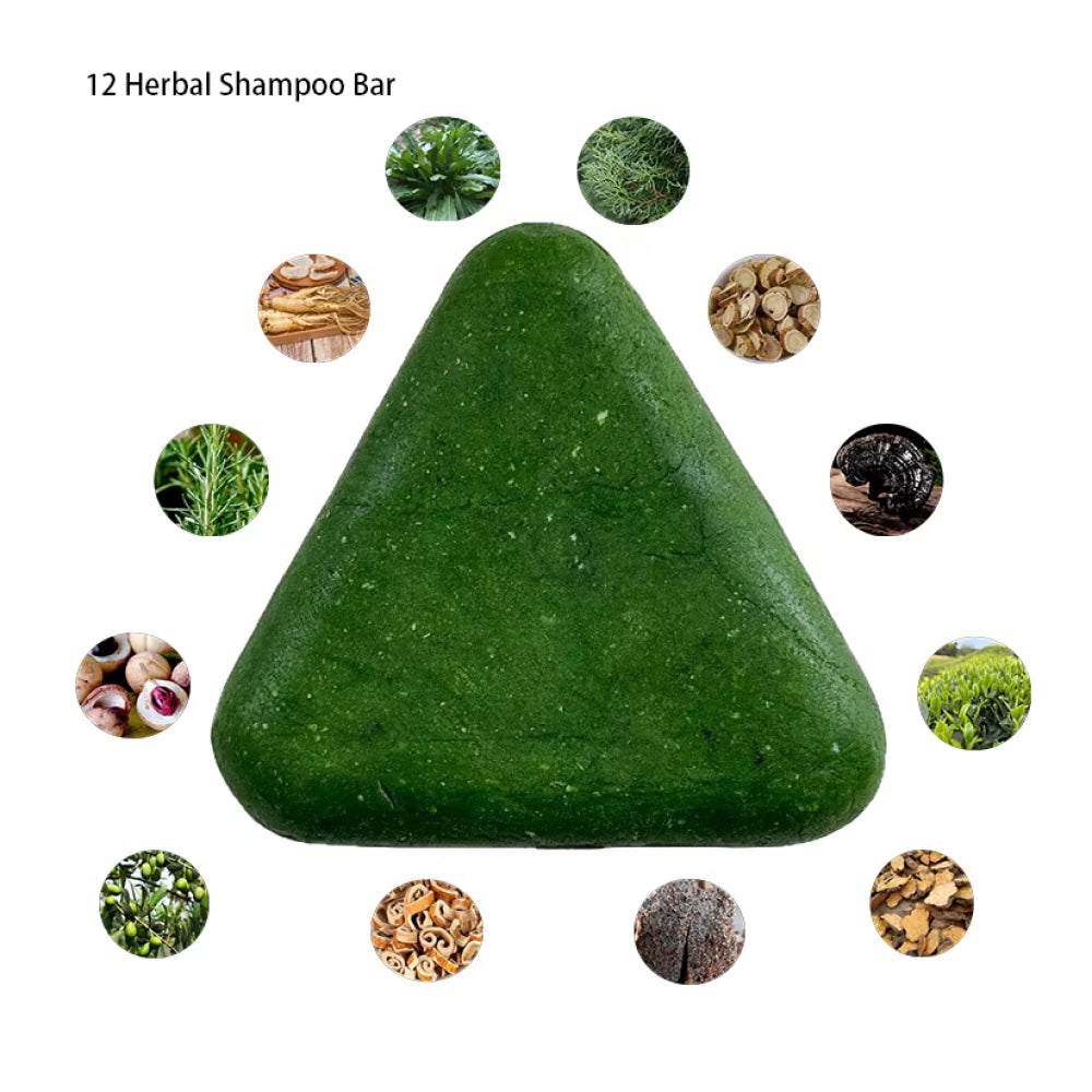 Nature Seven Green™ Shampoo Bar – Plant-Based & Nourishing - ZM Cosmetics