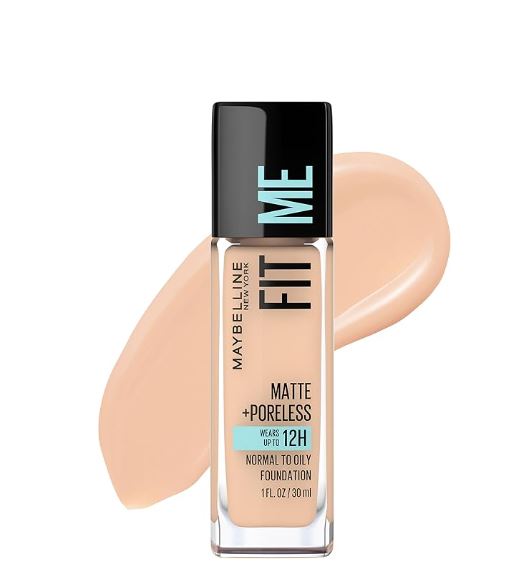 Fit Me® Matte + Poreless Foundation Makeup - ZM Cosmetics