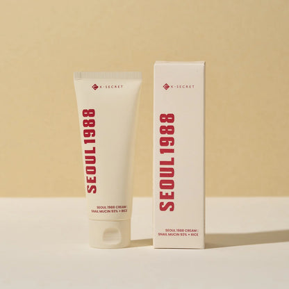 K-SECRET SEOUL 1988 Cream (Snail Mucin 93% + Rice) - 100ml