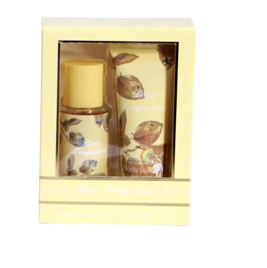 BODY LUXURIES SET 2PCS PEAR TEMPTATION 75ML+80ML - ZM Cosmetics