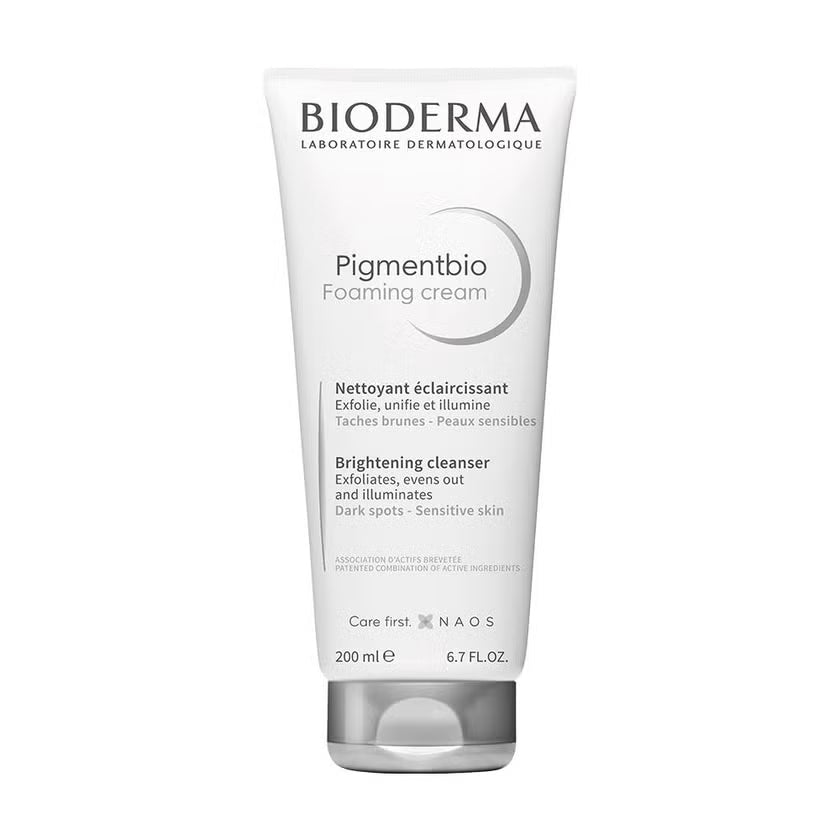 BioDerma Pigmentbio Foaming Cream Brightening Exfoliating Cleanser - ZM Cosmetics