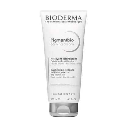 BioDerma Pigmentbio Foaming Cream Brightening Exfoliating Cleanser