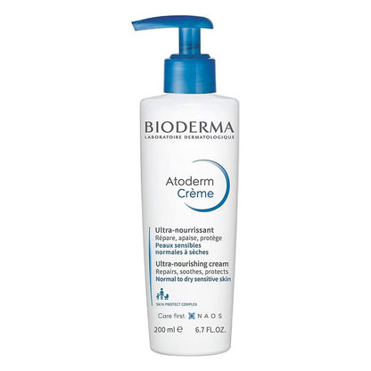 Bioderma Atoderm Créme Ultra Nourishing Skin Cream for Normal to Dry Sensitive Skin Unscented - ZM Cosmetics