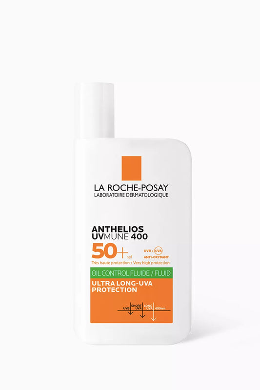 La Roche-Posay Anthelios Oil Control Fluid SPF50+ for Oily Blemish-Prone Skin, 50ml