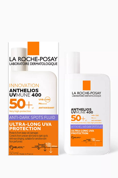 La Roche-Posay’s  Anthelios Oil Control Fluid SPF50+ for Oily Blemish-Prone Skin, 50ml