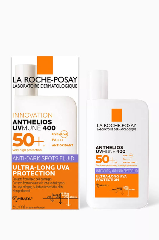 La Roche-Posay’s  Anthelios Oil Control Fluid SPF50+ for Oily Blemish-Prone Skin, 50ml