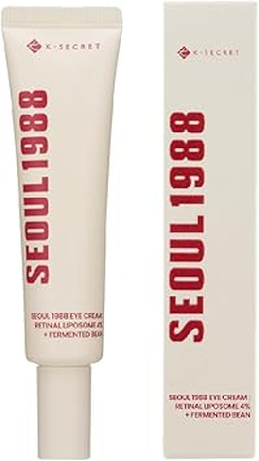 K-SECRET SEOUL 1988 Eye Cream : Retinal Liposome 4% + Fermented Bean - ZM Cosmetics