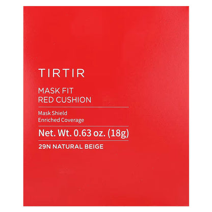 TIRTIR, Mask Fit Red Cushion, 29N Natural Beige, 0.63 oz (18 g)