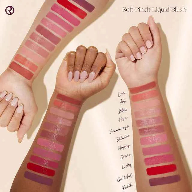 Rare Beauty Soft Pinch - Liquid Blush Soft and Healthy Finish on Your Skin 7.5 ml (happy)
