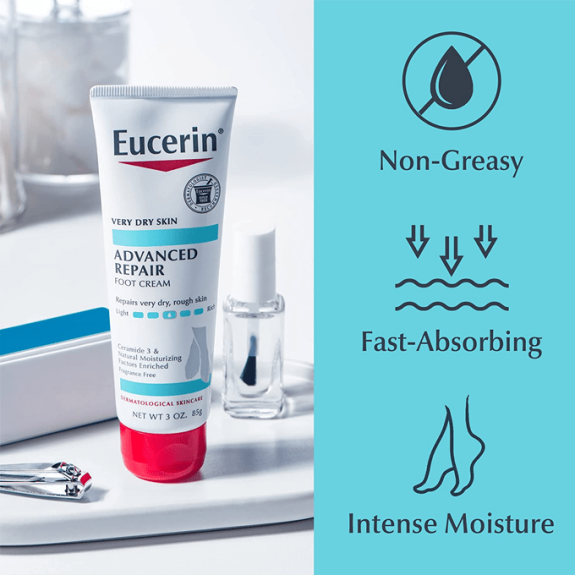 Eucerin Advanced Repair foot cream - ZM Cosmetics