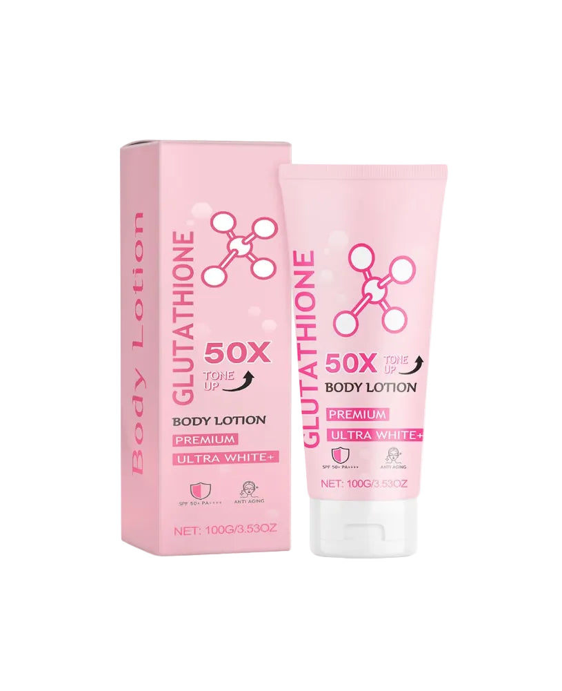 Glutathione 50x Tone Up Body Lotion, Moisturizing and Soft Skin All Over Body Scented Body Lotion - ZM Cosmetics