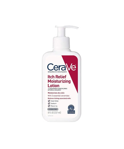 CeraVe Itch Relief Moisturizing Cream for Dry and Itchy
