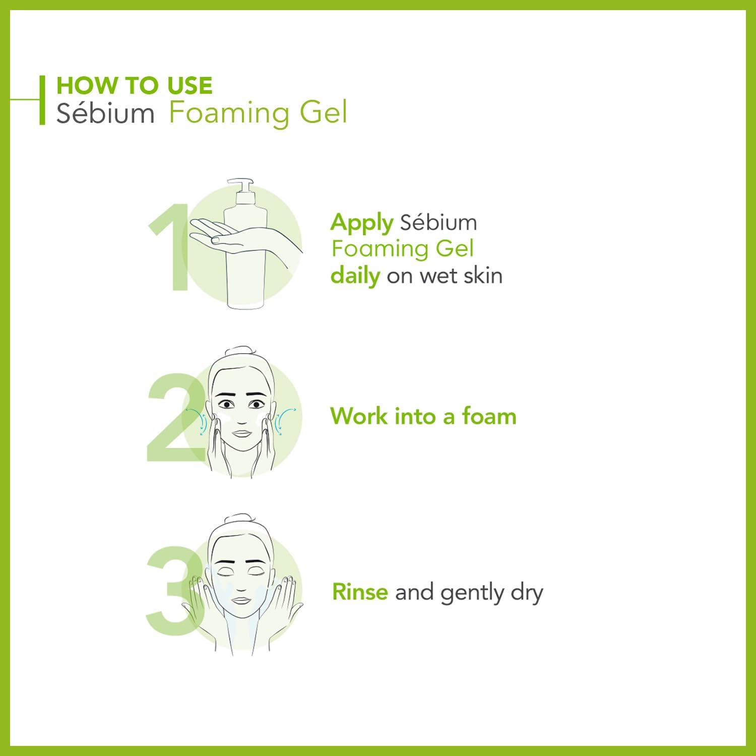 Sebium Purifying Cleansing Foaming Gel by for Unisex - ZM Cosmetics