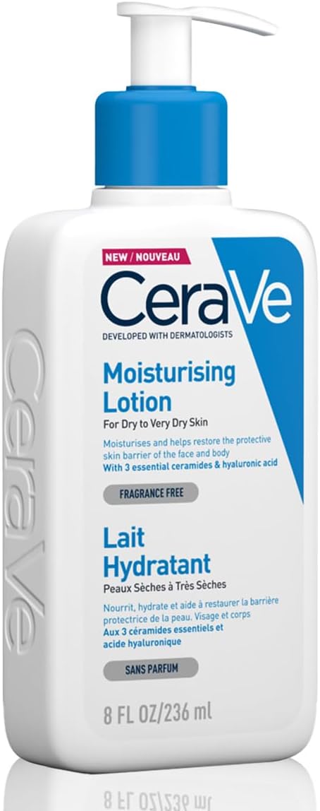 Cerave Moisturizing Lotion for Normal to Dry Skin with Hyaluronic Acid 236ml - ZM Cosmetics