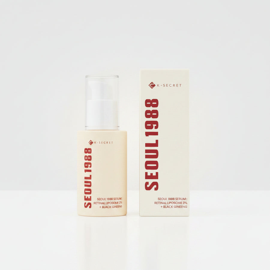 KSECRET SEOUL 1988 Retinal Liposome 2% + Black Ginseng 30ml - ZM Cosmetics