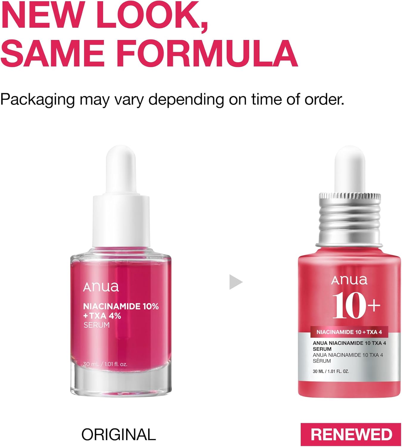 ANUA 10% Niacinamide+ 4% TXA Serum, Ceramide, Hyaluronic Acid, Tranexamic Acid, Vitamin B12 Natural color, Korean Glass Skin, Fragrance-Free, Dark Spot Serum, Korean Skincare - ZM Cosmetics