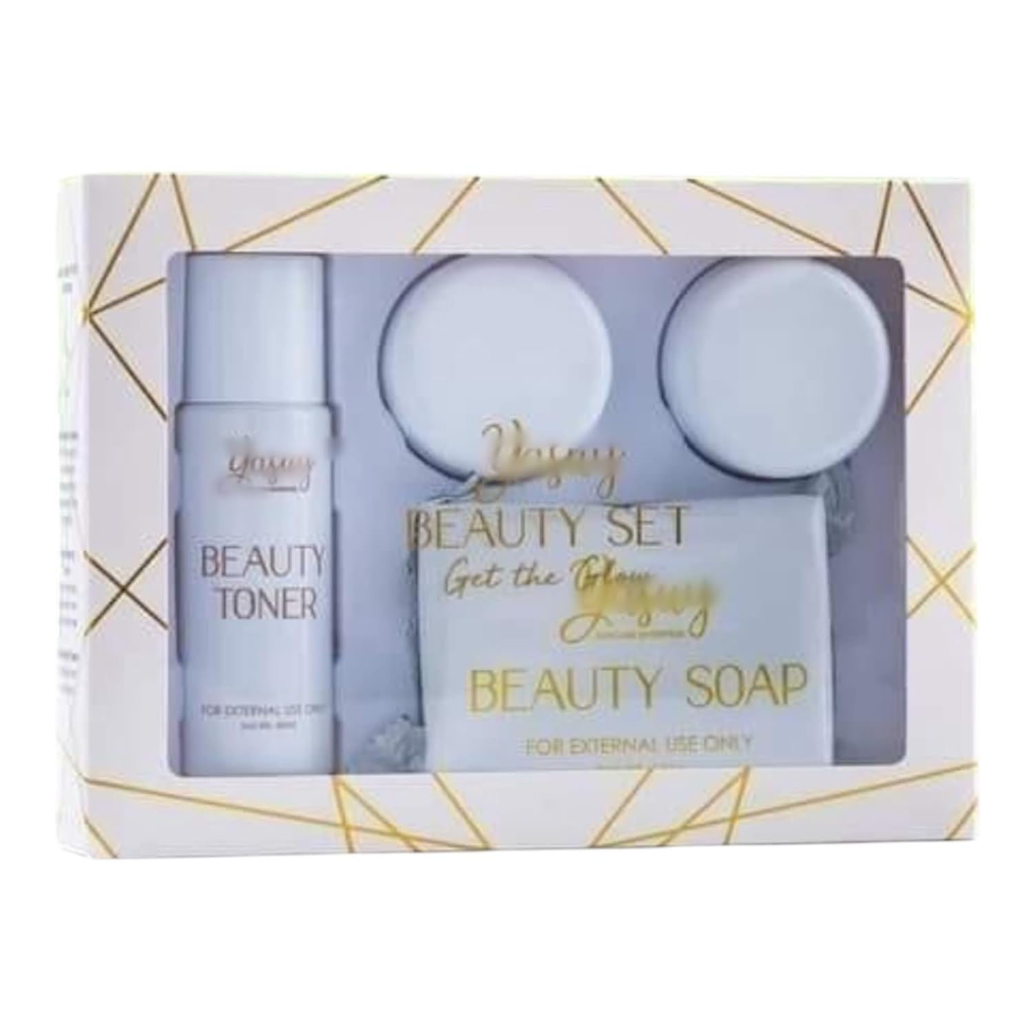 by-yasuy Beauty Set: Get the Glow (4-in-1 Facial Skin Care Set & Kit) - ZM Cosmetics