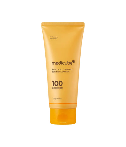 Medicube Kojic Acid Turmeric Toning Cleanser 120g