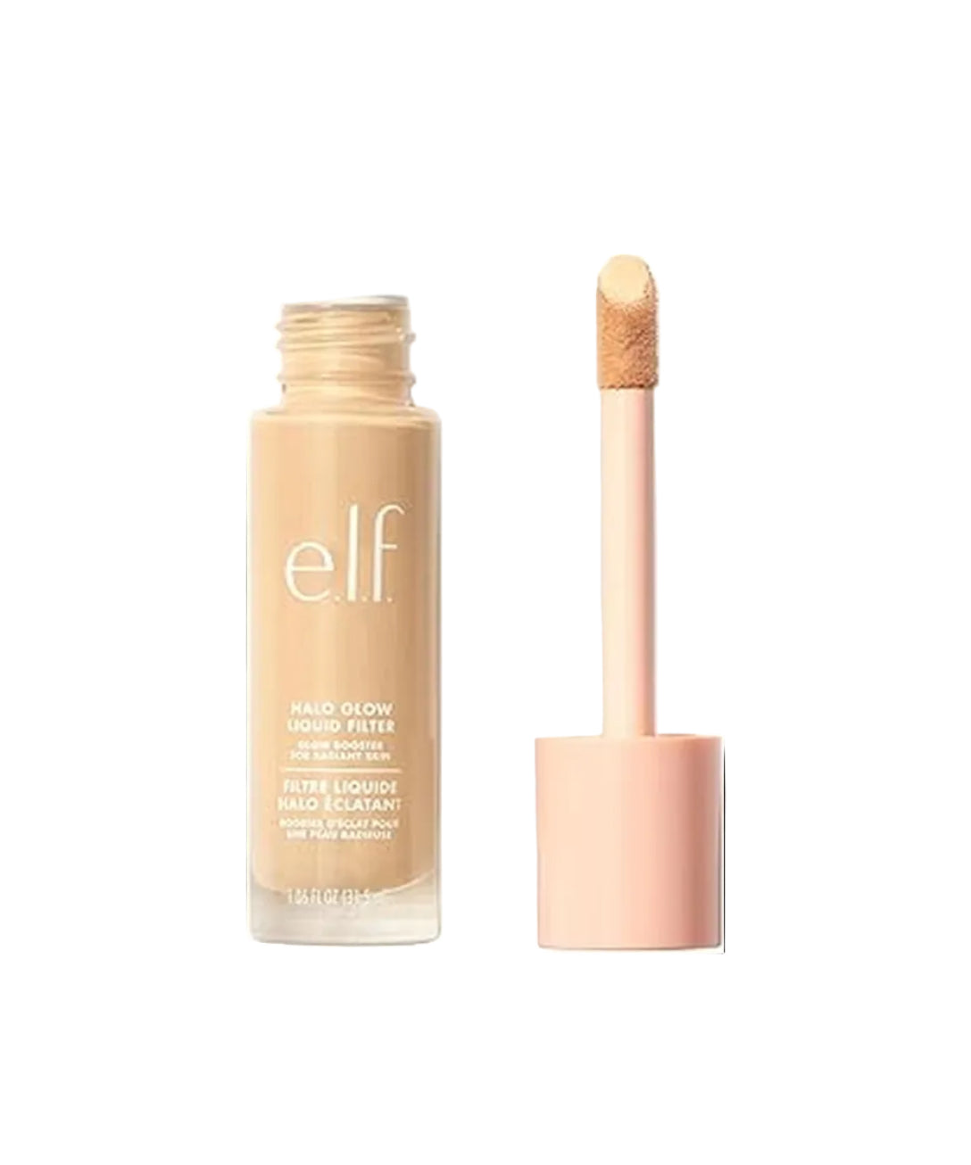 e.l.f. Halo Glow Liquid Filter, Complexion Booster For A Glowing, Soft Focus Look, Infused With Hyaluronic Acid, Vegan & Cruelty-Free, 0.5 Fair - ZM Cosmetics
