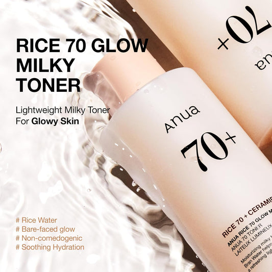 ANUA Rice 70 Glow Milky Toner