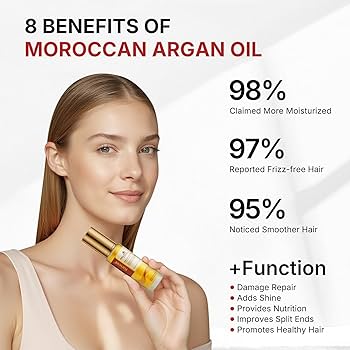 Argan Oil Karseell Pure Moroccan Oil Essential Oils Hair Serum Conditioner for Hair Skin and Nails Treatment Rich in Anti-Aging Vitamin - ZM Cosmetics