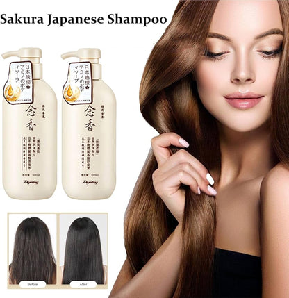 Sakura Japanese Shampoo for Hair Loss - ZM Cosmetics