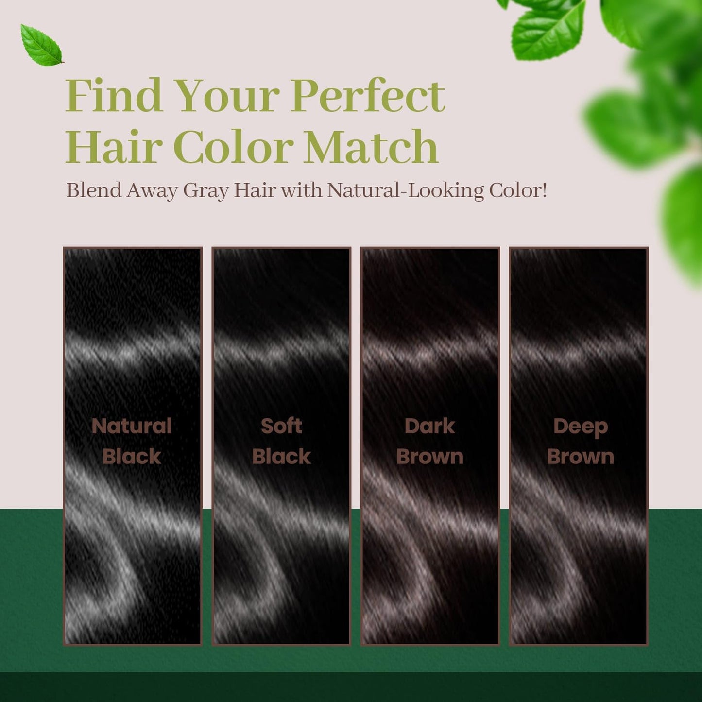 Herb Speedy PPD Free Hair Dye, Ammonia Free Hair Color Soft Black Contains Sun Protection Odorless No more Eye and/or Scalp Irritations From Coloring For Sensitive Scalp - ZM Cosmetics