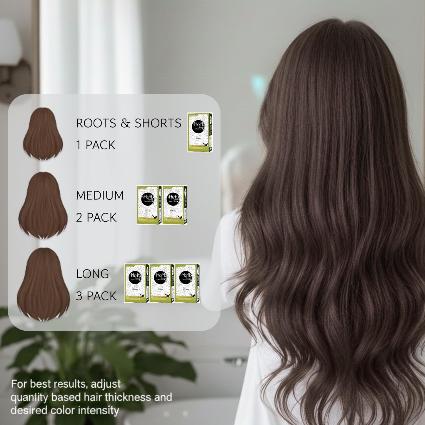 Herb Speedy PPD Free Hair Dye, Ammonia Free Hair Color Soft Black Contains Sun Protection Odorless No more Eye and/or Scalp Irritations From Coloring For Sensitive Scalp - ZM Cosmetics