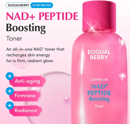 EQQUALBERRY NAD Peptide Boosting Toner 150 ml