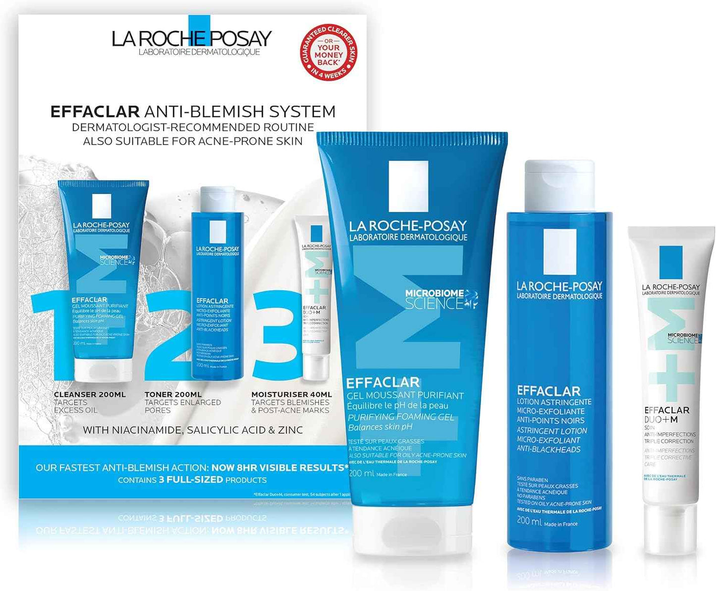 Effaclar La Roche-Posay 3-Step Anti-Imperfection System 440 ml