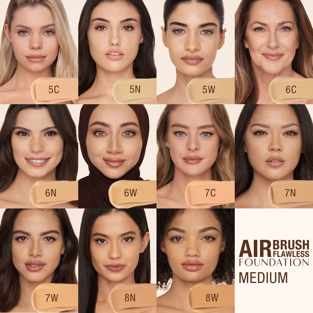 Charlotte Tilbury Airbrush Flawless Foundation 30ml (7 Neutral)