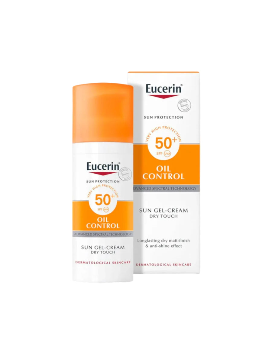 Eucerin sunblock 50+ for oily skin control - ZM Cosmetics