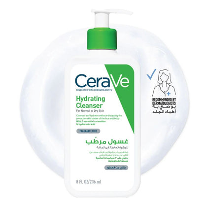 CeraVe Hydrating Cleanser for Normal to Dry Skin