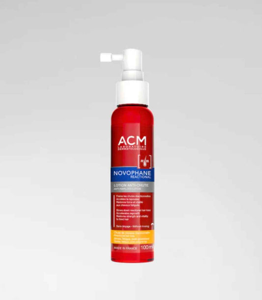 Acm Novophane Reactional Antihairloss Lotion, 100 ML, 100 ML, Helps reduce hair loss and strengthens hair follicles.