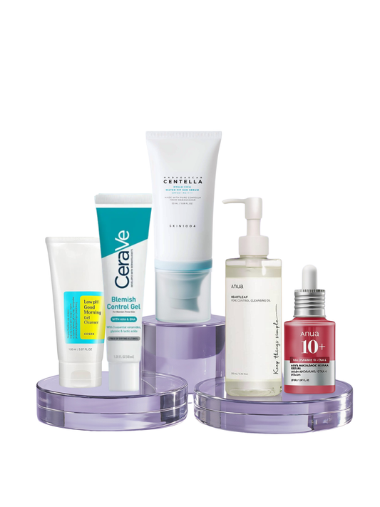 Oily Skin Bundle - Oil Control, Clear & Fresh Skin - ZM Cosmetics