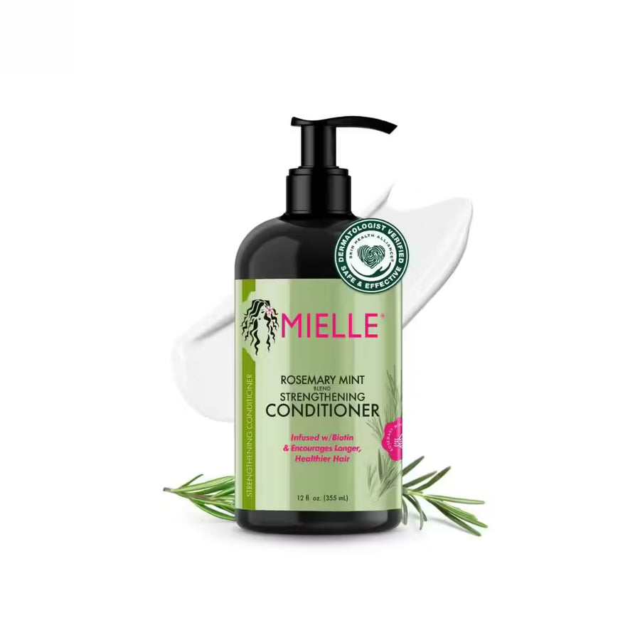 Mielle, Strengthening Conditioner, Rosemary Mint  355 ml
